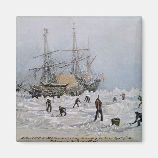 商船旅の出来事： HMS Terror マグネット (正面)