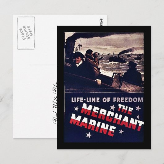 商船 ポストカード (正面/裏面)