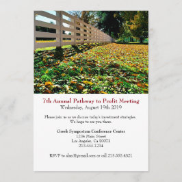 商談の企業のなイベントの招待状 セーブザデート