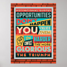 商談の作成 ポスター