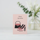 商談の約束はバックをカード見ます 予約カード (スタンド正面)