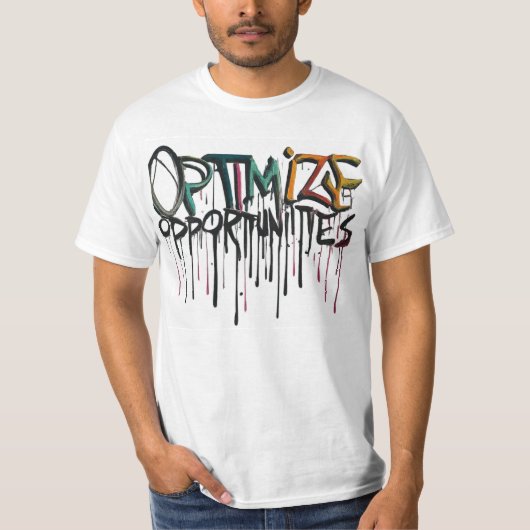 商談のTシャツの最適化 Tシャツ (正面)