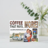 商談はがき ポストカード (スタンド正面)