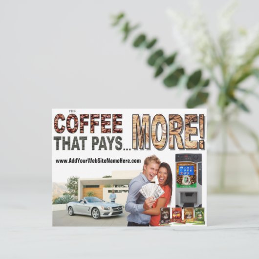 商談はがき ポストカード (スタンド正面)