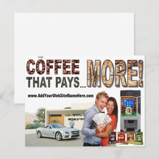 商談はがき ポストカード (正面/裏面)