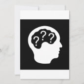 問い合わせる招待状 招待状 (正面)