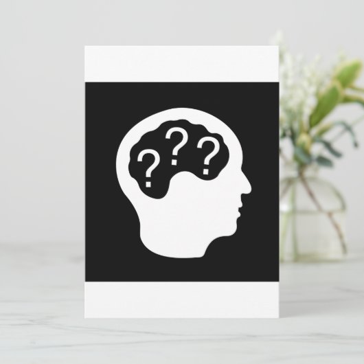 問い合わせる招待状 招待状 (スタンド正面)