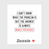 問題が何か分からない シール (シート)