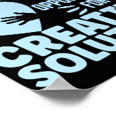 問題が原因でソーシャルワーカー ポスター (角)