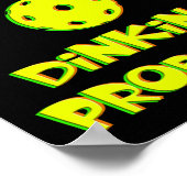 問題が発生する可能性がある – おもしろい Pickleball ポスター (角)