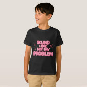問題じゃないみたいステッカー Tシャツ (正面フル)