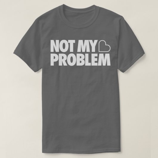 問題ではない Tシャツ (デザイン正面)