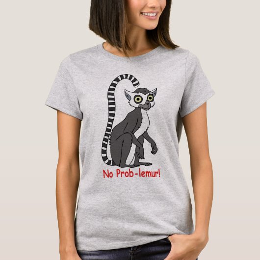 問題ないさ〜ワオキツネネズミ Tシャツ (正面)