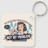 問題ない キーホルダー (裏面)