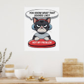 問題ない ポスター (キッチン)