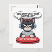 問題ない ポストカード (正面/裏面)