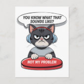 問題ない ポストカード (正面)