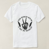 問題ない Tシャツ (デザイン正面)