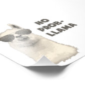 問題なしラマ フォトプリント            (角)