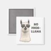 問題なしラマ マグネット (正面/裏面)