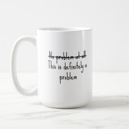 問題なし コーヒーマグカップ