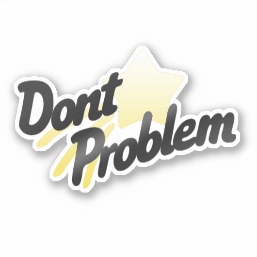 問題なし シール (正面)