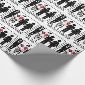 問題によって解決されるska 2 ラッピングペーパー (角)