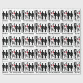 問題によって解決されるska 2 ラッピングペーパー (フラット)