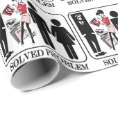 問題によって解決されるska 2 ラッピングペーパー (ロールコーナー)