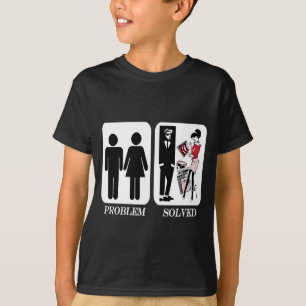問題によって解決されるska tシャツ