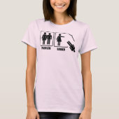 問題によって解決されるTシャツ Tシャツ (正面)