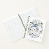 問題に飛び込むのは避けてサーフィンをするだけ ノートブック (内部)