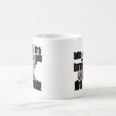 問題のある整備士おもしろい整備士 コーヒーマグカップ (中央)