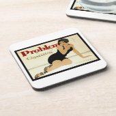 問題のたばこ広告 コースター (左側)