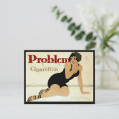 問題のたばこ広告 ポストカード (スタンド正面)