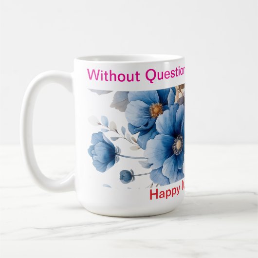 問題のない世界マ最高のマ・マグ コーヒーマグカップ (左)