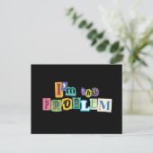 問題のコラージュだ ポストカード (スタンド正面)