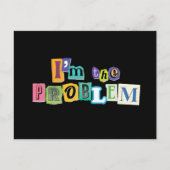 問題のコラージュだ ポストカード (正面)