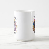 問題のゴースト化、おもしろい幽霊不気味デザイン コーヒーマグカップ (中央)