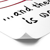 問題のポスターよりも悪い歌おもしろいい ポスター (角)