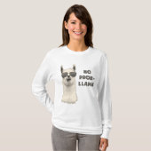 問題のラマ無し Tシャツ (正面フル)