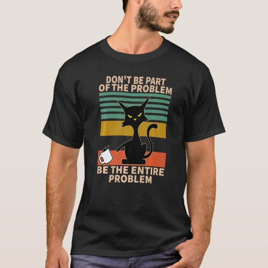 問題の一部ではない、全体の問題である Tシャツ (正面)