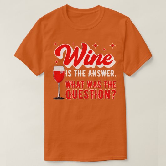 問題の勝敗は酒だおもしろい Tシャツ (デザイン正面)