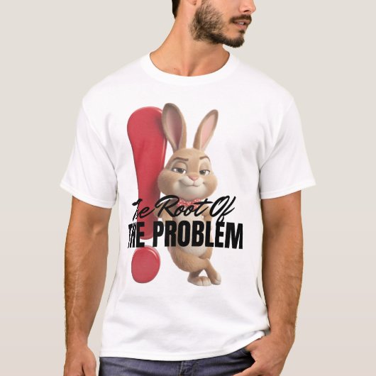 問題の根源 Tシャツ (正面)