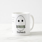 問題の解決 コーヒーマグカップ (正面右)