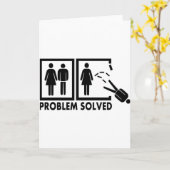 問題の解決 – 男性 カード (黄色い花)