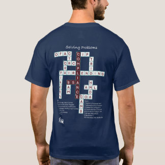 「問題の解決」銀行コンプライアンス – No Lapel Tシャツ