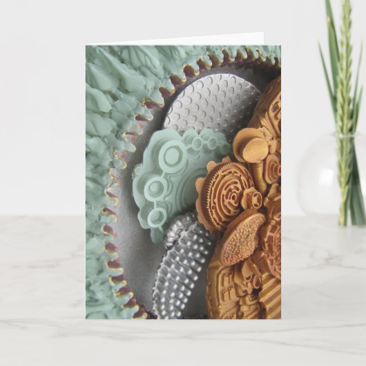 問題の顔の静けさ カード (正面)