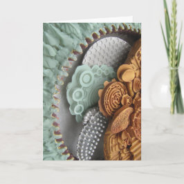 問題の顔の静けさ カード