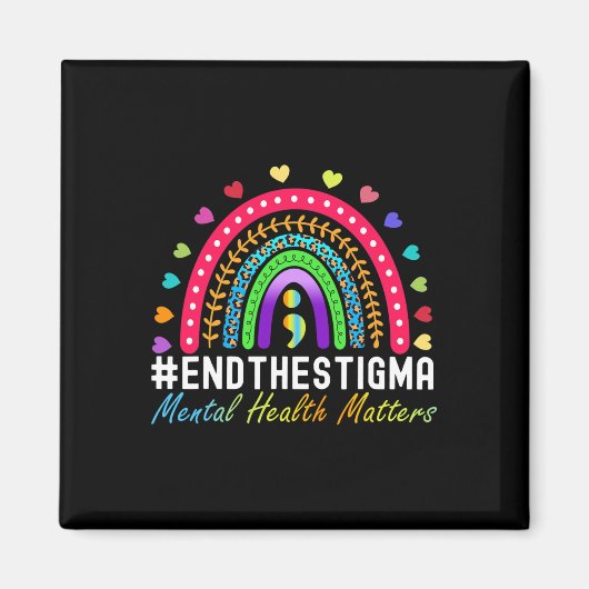 問題はスティグマ虹レオパードBoho終了 マグネット (正面)